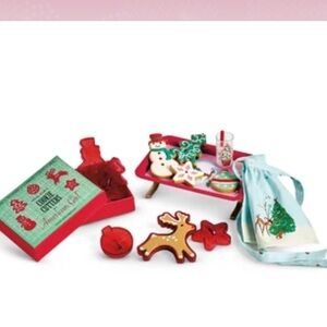 🎄🍪 American Girl Maryellen Holiday Cookie Set -- Like New Box - Retired